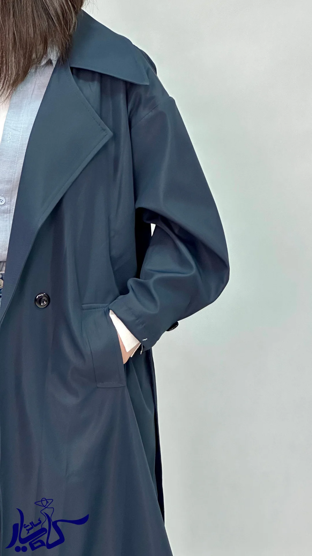 بارانی بغل چاک سانتانا - تصویر 3