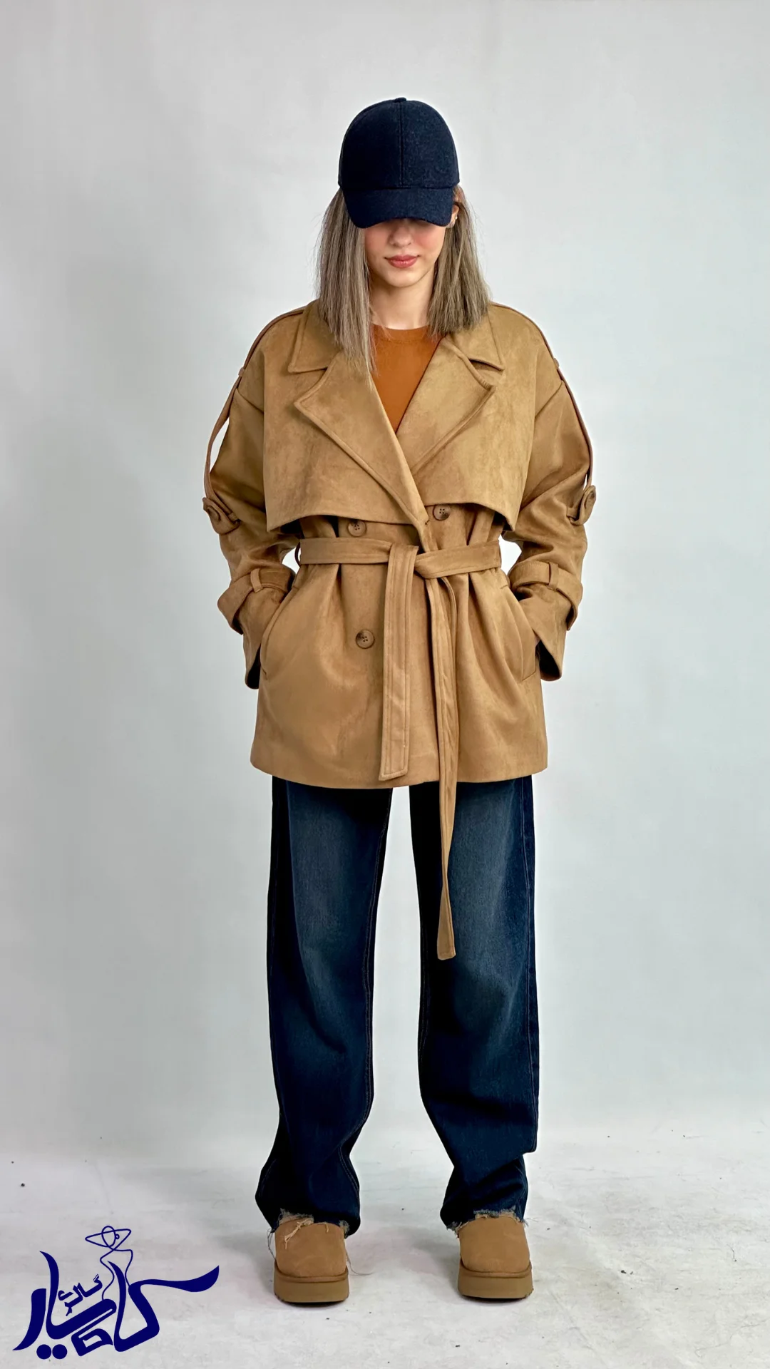 پالتو سوییت شنل دار برند MECE - تصویر 2