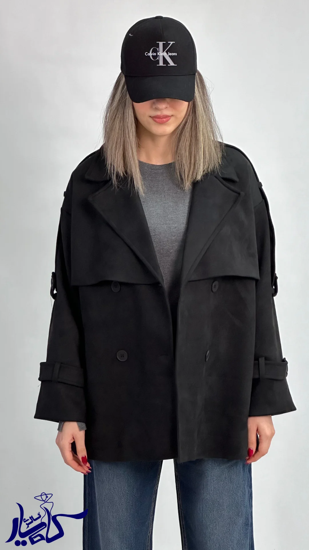 پالتو سوییت شنل دار برند MECE - تصویر 4