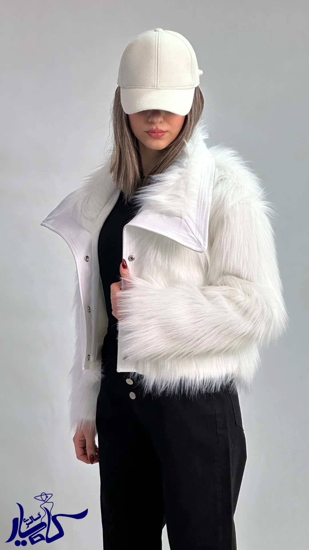 پالتو پوست یقه چرم یونایتی - تصویر 2