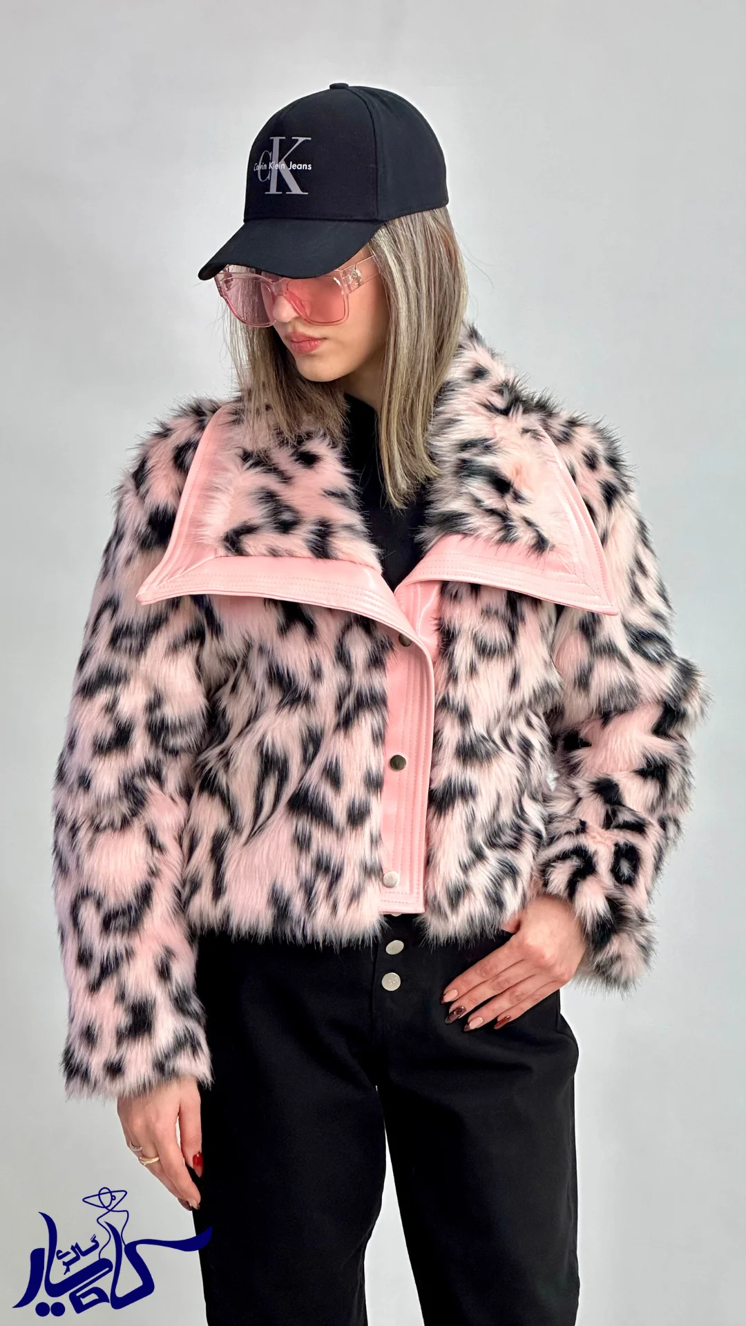 پالتو پوست یقه چرم یونایتی - تصویر 5