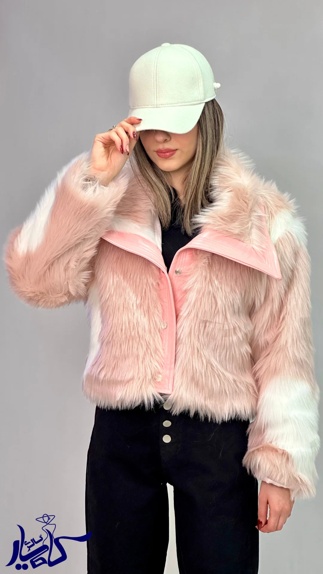 پالتو پوست یقه چرم یونایتی - تصویر 3