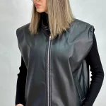 جلیقه چرم وارداتی