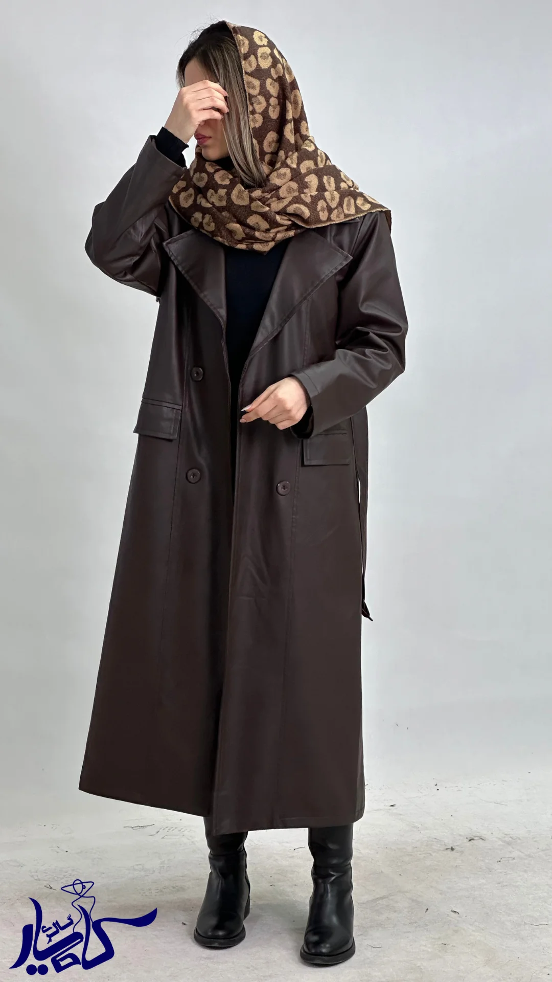 پالتو چرم بلند - تصویر 1