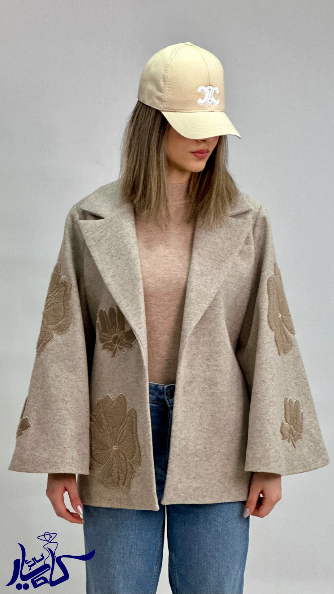 پالتو کوتاه فوتر گلدوزی - تصویر 2