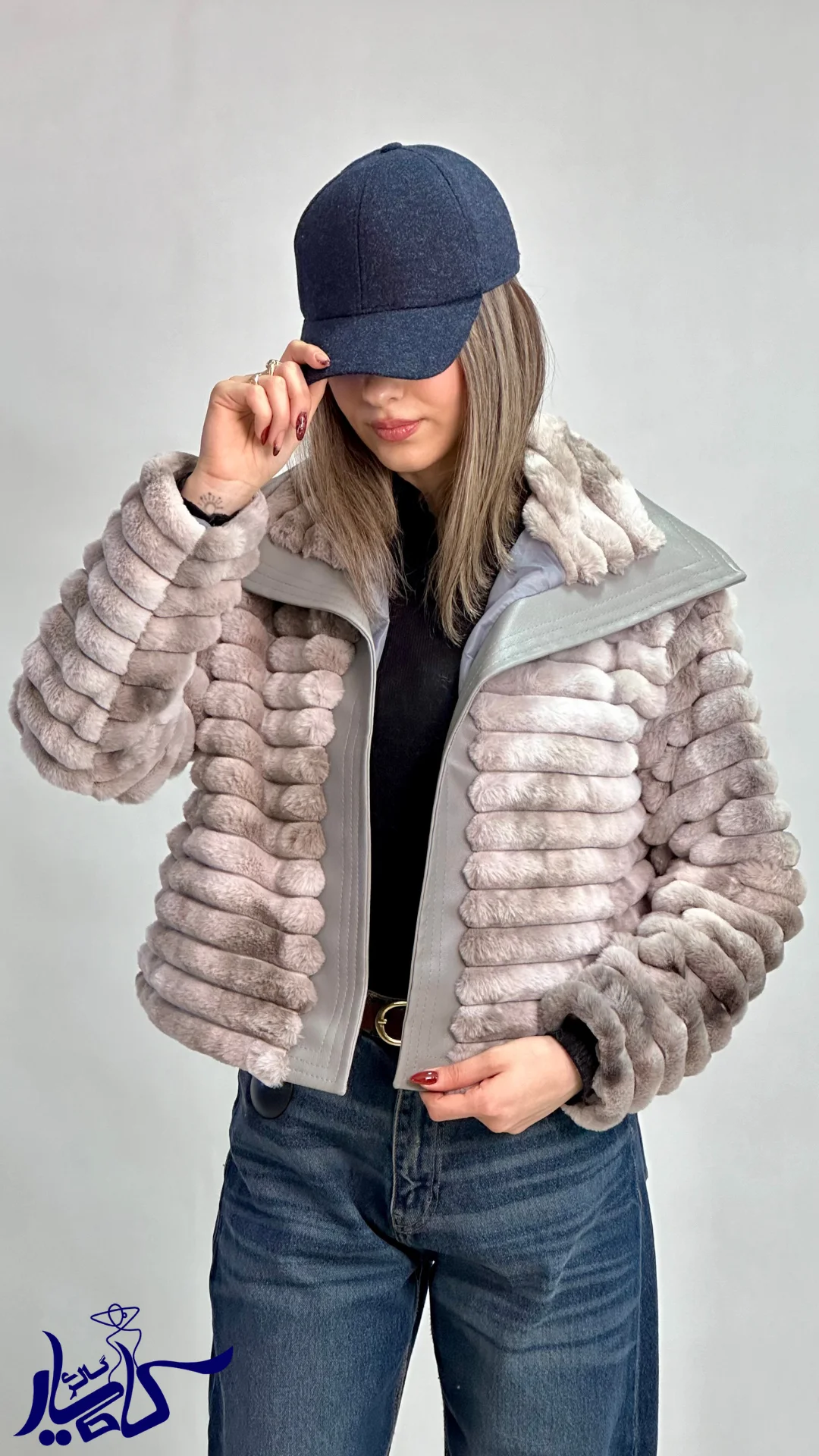 پالتو پوست کوتاه طرح سوسیسی - تصویر 2