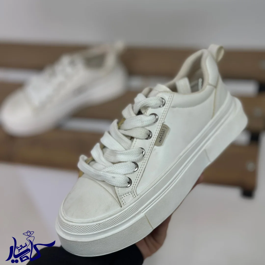 کفش ونس دو منگنه سفید - تصویر 2