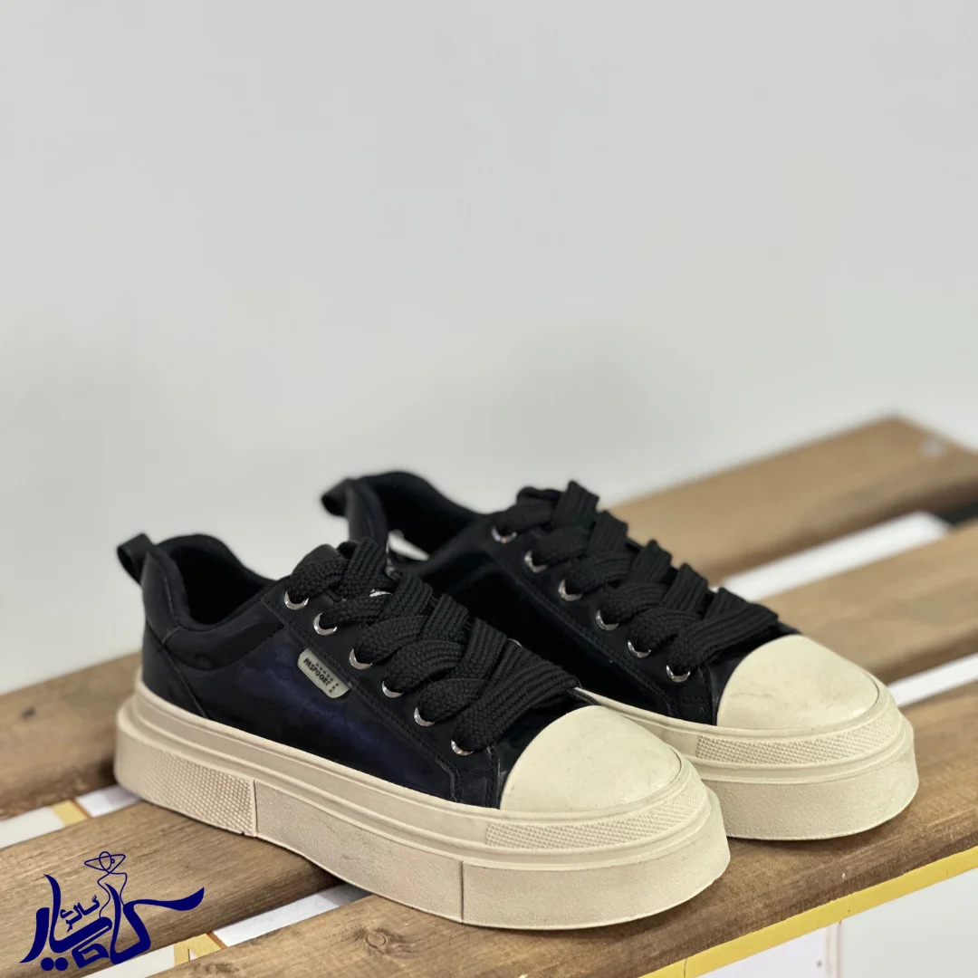 کفش ونس دو منگنه مشکی - تصویر 1