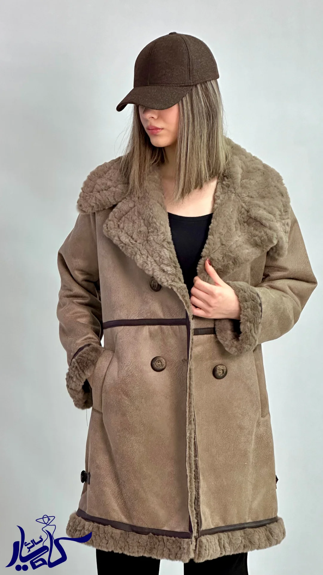 Long buffalo coat (5) پالتو بوفالو بلند - تصویر 1